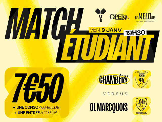 Match étudiants