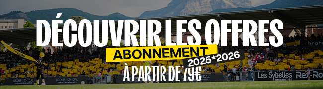 Offres abonnements : saison 2025*2026