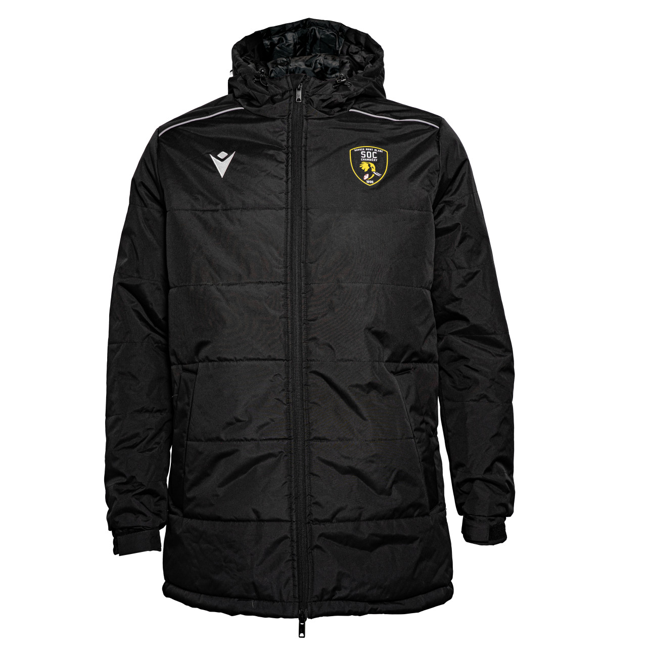 Parka Vintage SOC CHAMBERY RUGBY Macron – Taille XL, Stade Olympique Chambérien